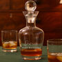 Personalised Luxury Curved Glass Decanter, thumbnail 1 of 11