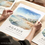 Morocco Travel Print Of Agadir, thumbnail 1 of 7