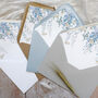 Whimsical Coast Concertina Wedding Invitations With Integrated RSVP, thumbnail 4 of 5