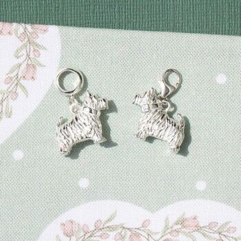 Westie Charm Sterling Silver, 2 of 9