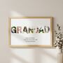 Grandad Gifts Photo Collage Print, thumbnail 9 of 9