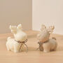 Christmas Reindeer Candle And Christmas Decoration, thumbnail 1 of 12
