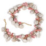 Heather Pink Pine Cone Christmas Garland, thumbnail 2 of 6
