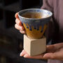 Conic Cone Shaped Coffee Cup With A Stand, thumbnail 4 of 9