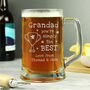 Personalised Simply The Best Pint Tankard, thumbnail 2 of 3