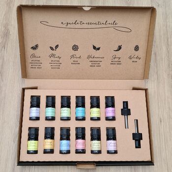 Aromatherapy Essential Oils Gift Set, 2 of 8