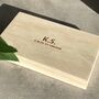 Personalised Wooden Bank Note Box, thumbnail 1 of 5