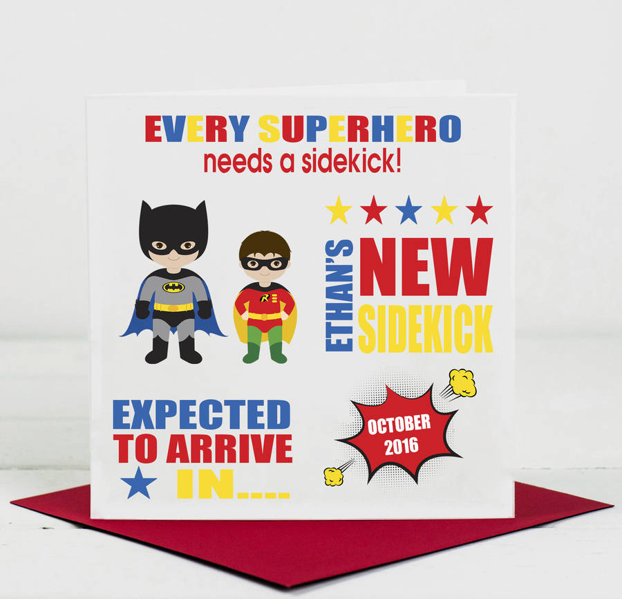 Brothersister Superhero Card By Lisa Marie Designs