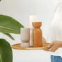 Organic Plant Wax Candle – Clay, thumbnail 4 of 5