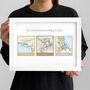 Personalised Your Favourite Locations Map Print, thumbnail 7 of 10