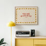 You Are Magique Print, Vintage Style Print, Living Room Prints, thumbnail 4 of 10