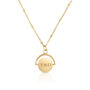 Spinning Disc Necklace With Double Engraving, thumbnail 8 of 9
