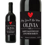 Personalised Heart Red Wine, thumbnail 5 of 5