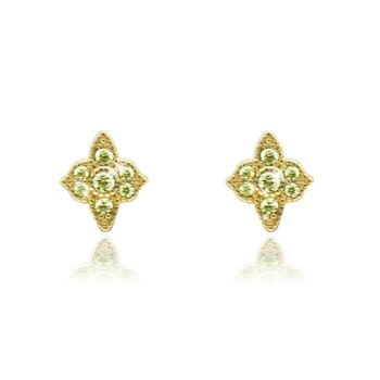 Takia Filigree Sterling Silver Or Gold Plated Earrings, 12 of 12