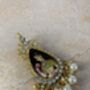 Statement Queen Indian Earrings, thumbnail 4 of 5