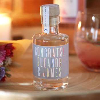 Personalised 'Congratulations' Gin, Vodka Or Whisky, 2 of 4
