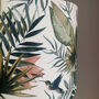Exotic Jungle Hummingbird Drum Lampshade, thumbnail 2 of 3