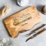 Personalised Olive Wood Cheese Board Gift, thumbnail 2 of 9