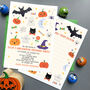 Personalised Halloween Children's Party Invitations, thumbnail 3 of 3