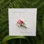 Bouquet Of Flowers Brooch, thumbnail 4 of 6