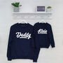 Retro Parent And Child Matching Sweatshirts, thumbnail 4 of 5