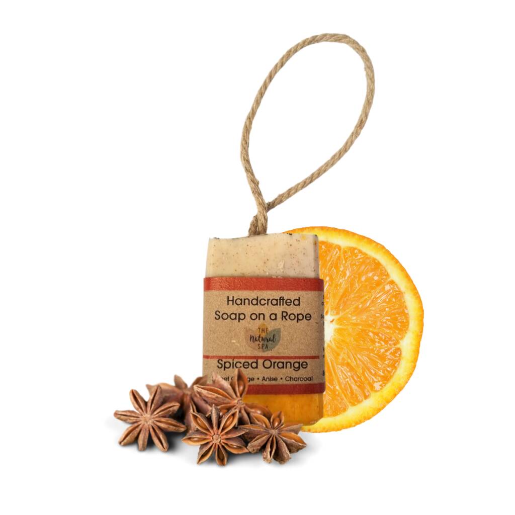 Spiced Orange All Natural Soap Bar Palm Free, 1 of 8
