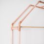 Copper Octagon Shelf Wall Hanging, thumbnail 5 of 6