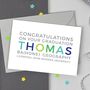 Personalised Graduation Congratulations Card, thumbnail 1 of 4