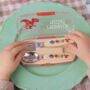 Personalised Childs Dinosaur Cutlery Travel Set, thumbnail 3 of 3