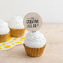 Custom Printed Branded Cupcake Toppers, thumbnail 2 of 2