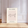 Picasso Dog Exhibition Print, thumbnail 1 of 4