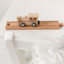 Personalised Christening Wooden Train Track And Engine, thumbnail 4 of 4