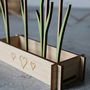 Personalised Wooden Daffodil Flower Box, thumbnail 2 of 6