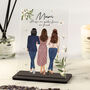 Personalised Mum And Daughters Acrylic Keepsake, thumbnail 1 of 6