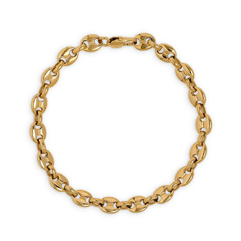 Skye Vintage Oval Link Bracelet, 2 of 3