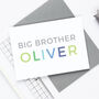 Personalised Big Brother Card, thumbnail 2 of 3