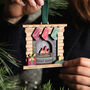 Personalised Family Christmas Fireplace Decoration, thumbnail 5 of 5
