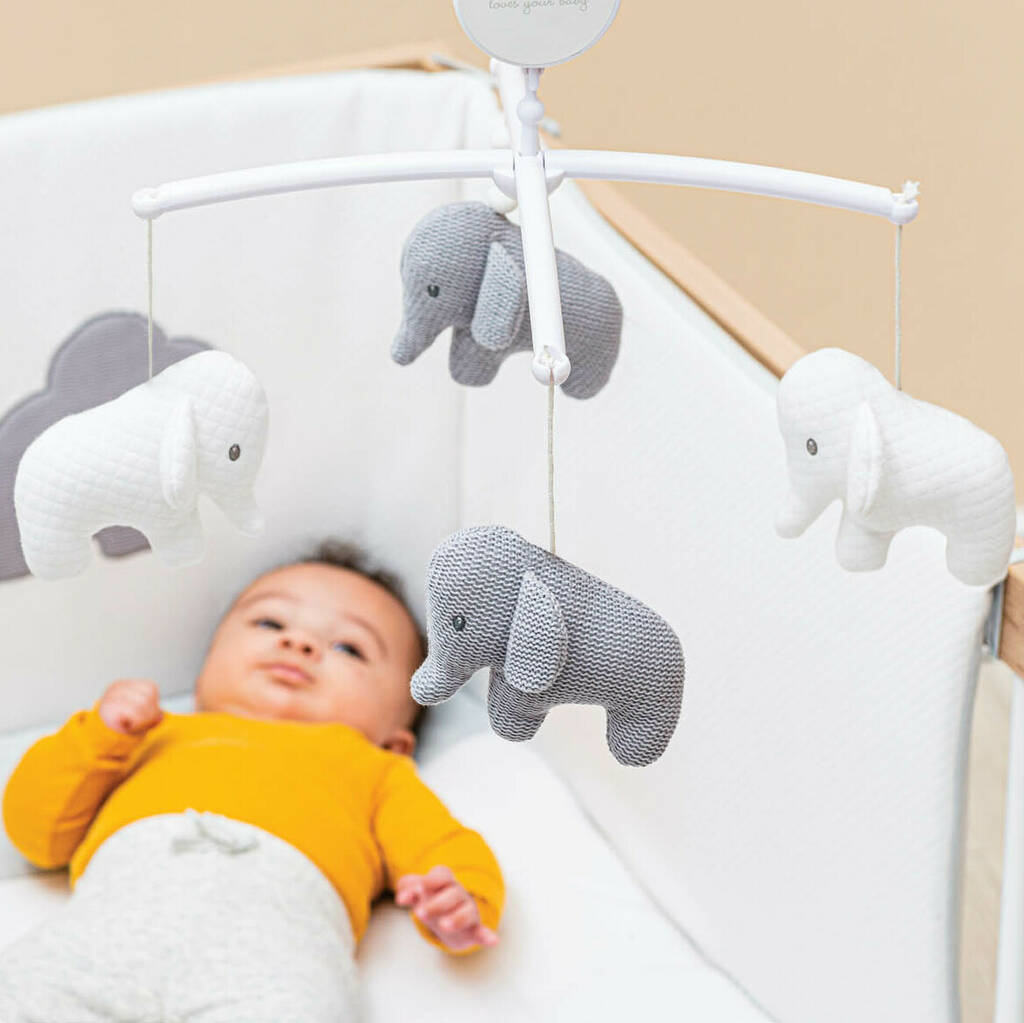 Elephant Cot Mobile By Alice Frederick