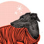 Greyhound / Whippet Art Print A4, thumbnail 4 of 5