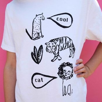 Cool Cat T Shirt, 2 of 4