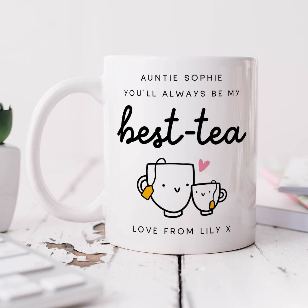 Personalised Mug 'My Best Tea Auntie', 1 of 2