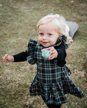 Penelope Dress In Tartan, 4 of 4