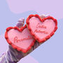 Retro Love Heart Personalised Biscuit, thumbnail 2 of 4