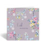 Eid Mubarak Blossoms Card In Lilac, thumbnail 1 of 3