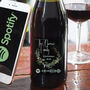Personalised Red Wine With Spotify Playlist, thumbnail 3 of 4