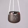 G Decor Happy Ceramic Hanging Cat Planter, thumbnail 2 of 4