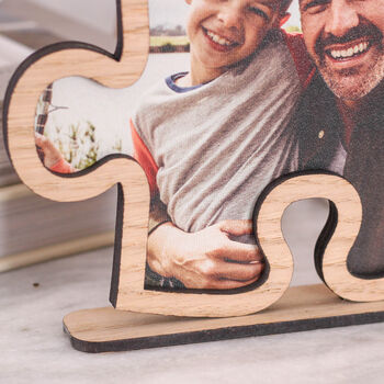 Personalised Father's Day Jigsaw Frame, 6 of 10