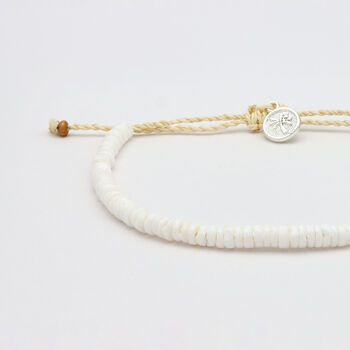 White Puka Shell Bracelet, 4 of 4