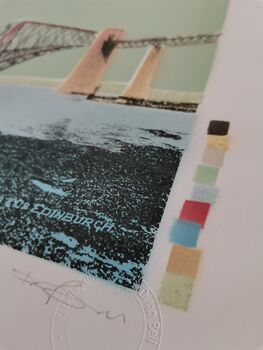 'Forth Bridge' Original Signed Screen Print, 11 of 12