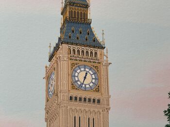 London Big Ben Art Print, 4 of 5